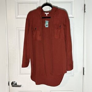 NWT Maurice’s hooded cardigan